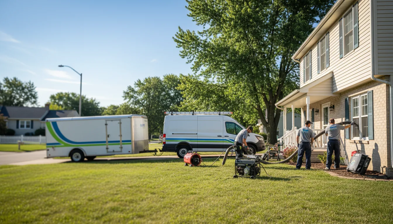 Flooded Basement Restoration And Cleanup With Repair in Juniata, NE near me